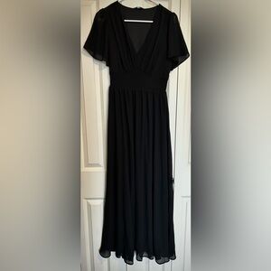 Baltic Born, Birdie Maxi Dress, Black, Small